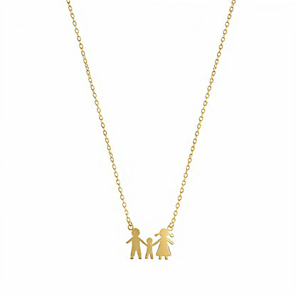 Collier Famille parents et enfants bijou lait maternel Mon Bijou Lacté