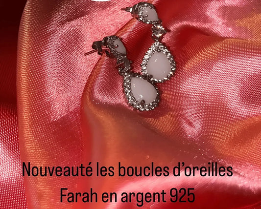 Boucles d’oreilles Farah bijou lait maternel Mon Bijou Lacté