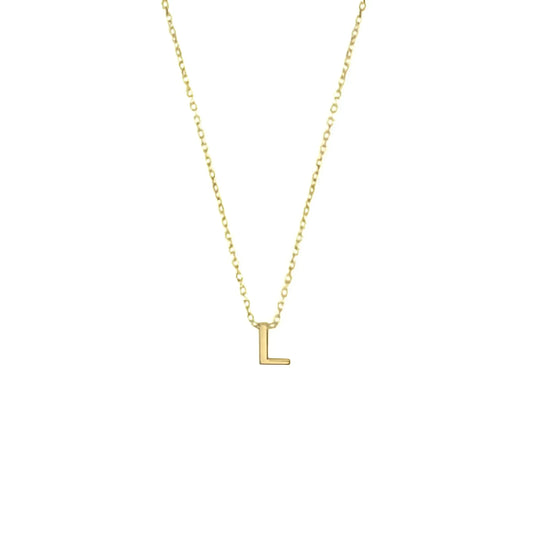 Collier Personnalisé Initial Or en 375/1000 bijou lait maternel Mon Bijou Lacté