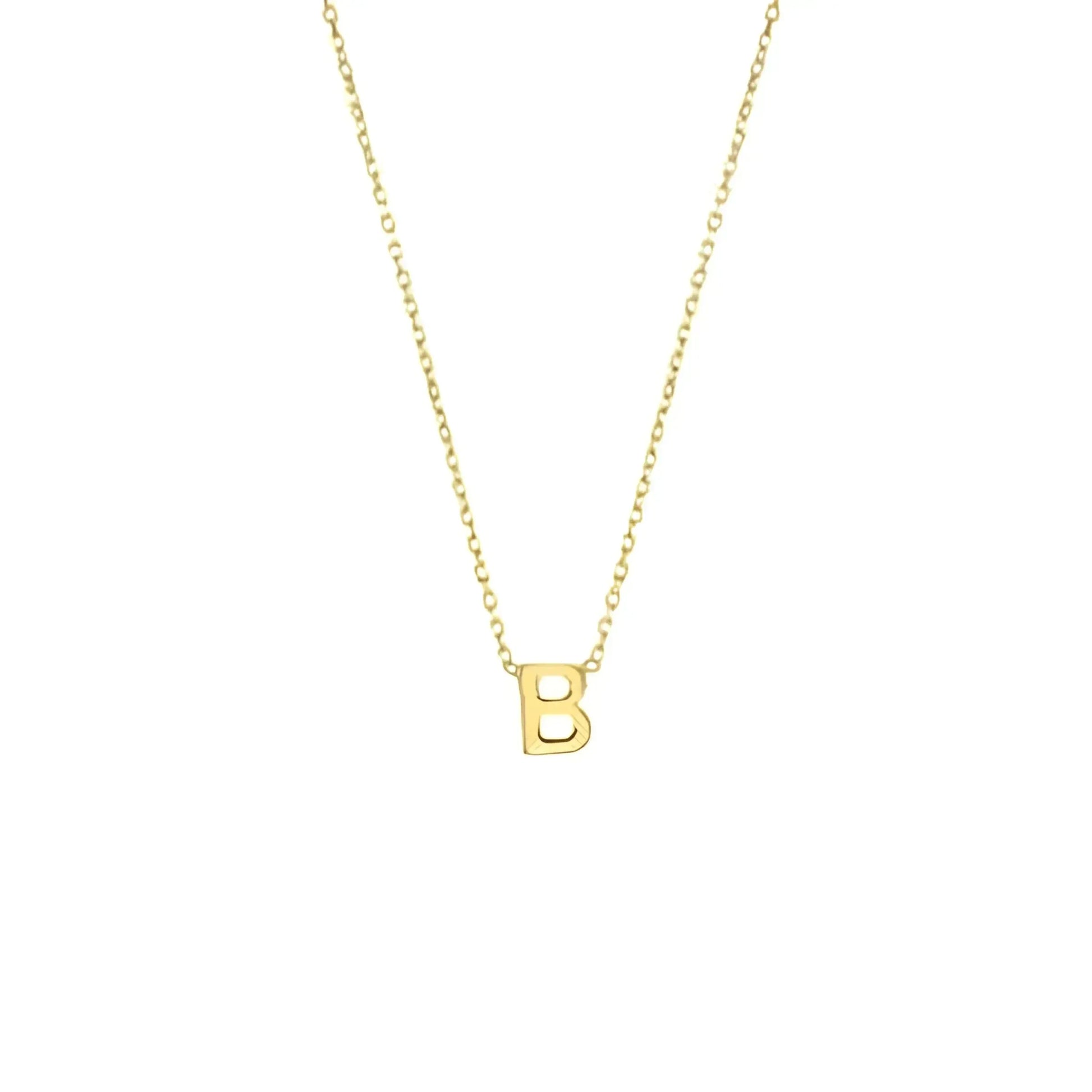 Collier Personnalisé Initial Or en 375/1000 bijou lait maternel Mon Bijou Lacté