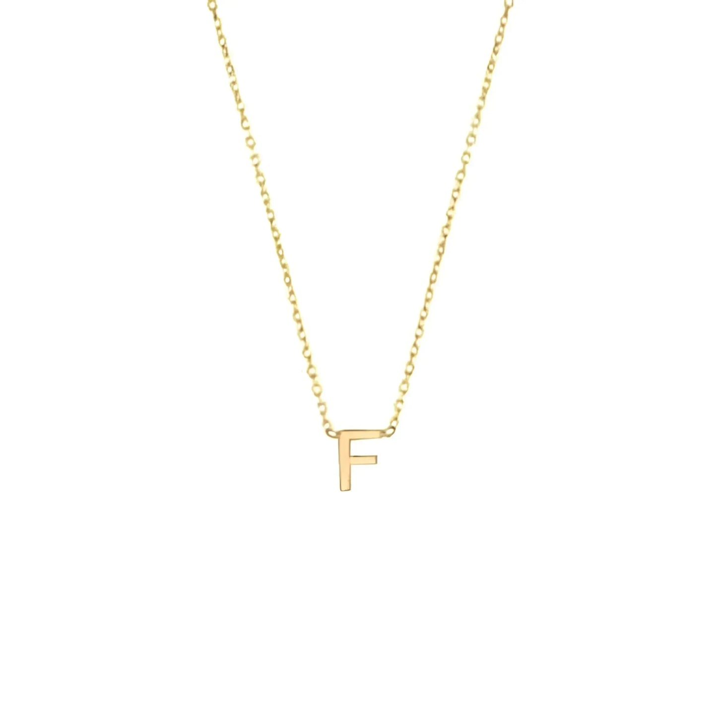 Collier Personnalisé Initial Or en 375/1000 – Bijoux au lait maternel artisanal Mon Bijou Lacté
