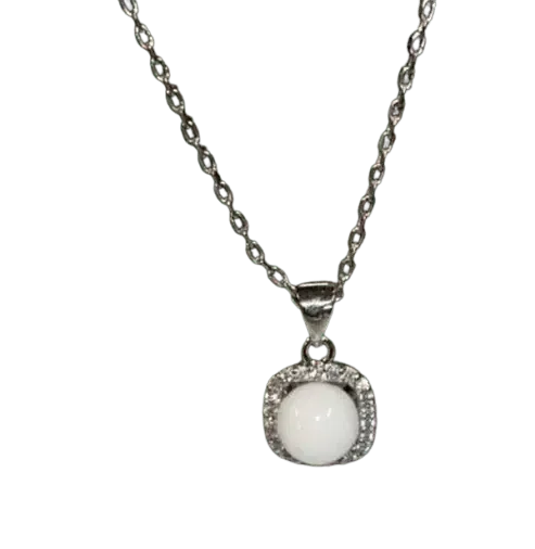 Collier Diamour en argent 925 bijou lait maternel Mon Bijou Lacté