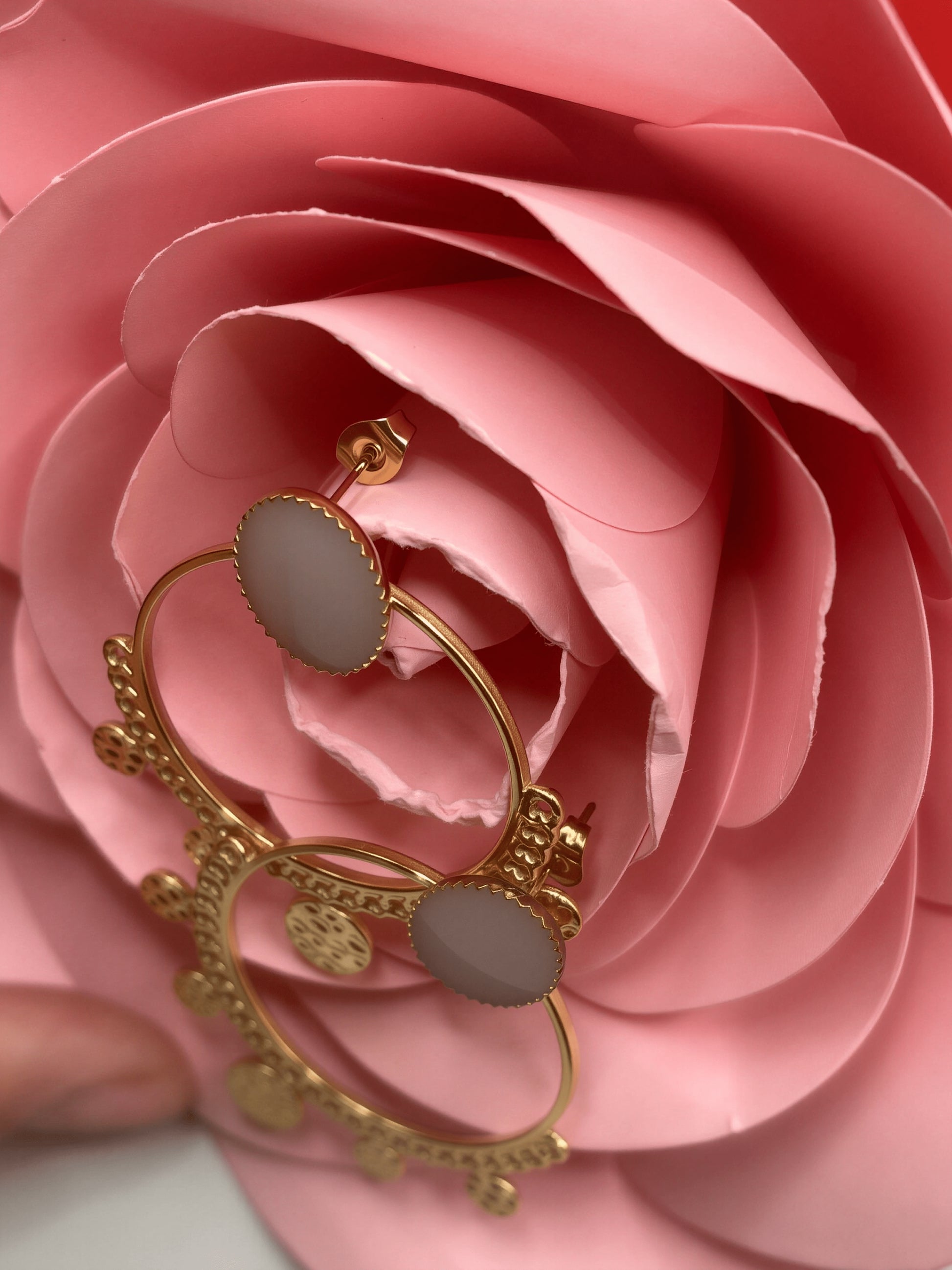 Boucles d’oreilles Ezia bijou lait maternel Mon Bijou Lacté