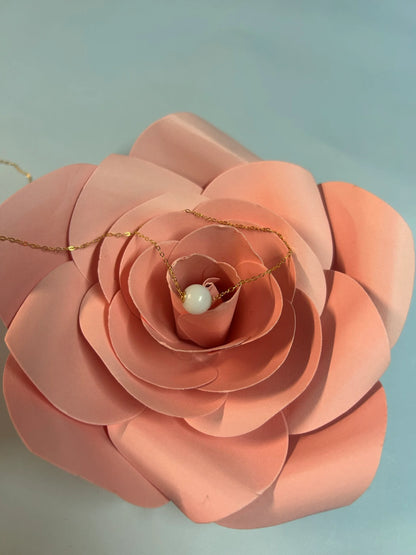 Bracelet perle de lait