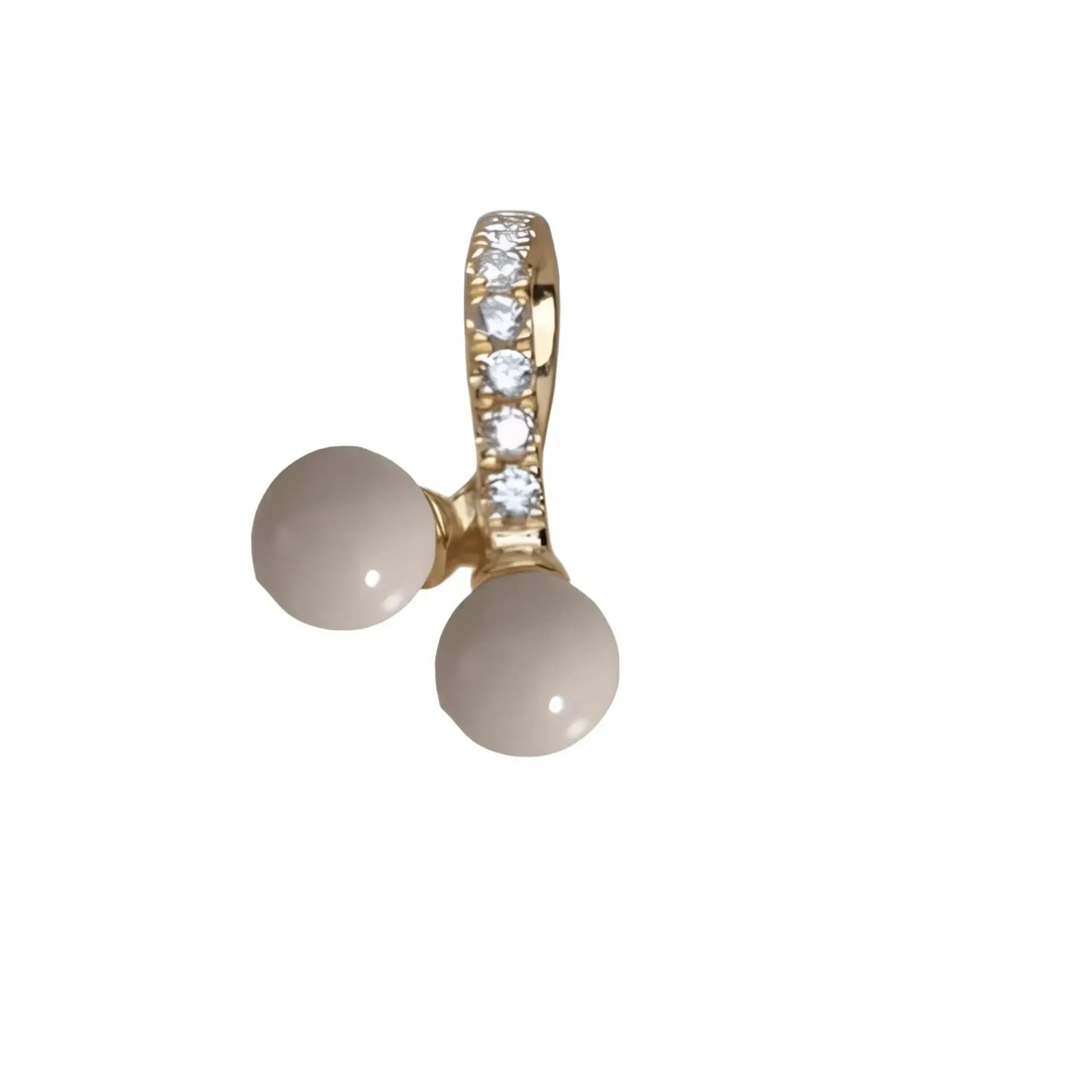 Pendentif Léna en or 18 carats et lait maternel – Bijoux au lait maternel artisanal Mon Bijou Lacté
