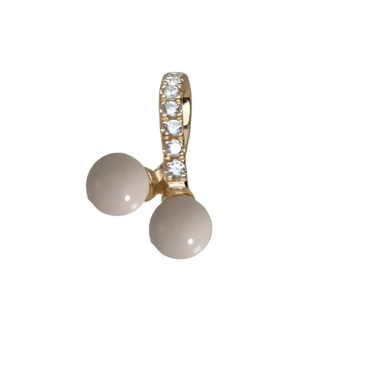 Pendentif Léna en or 18 carats et lait maternel bijou lait maternel Mon Bijou Lacté