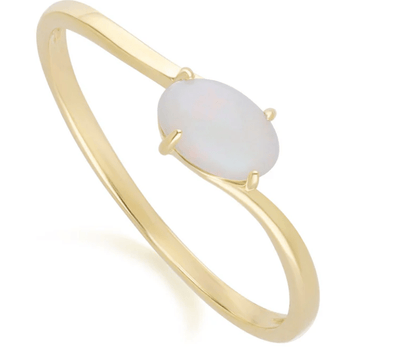 Bague Sophie en or 375 et lait maternel - Mon Bijou Lacté