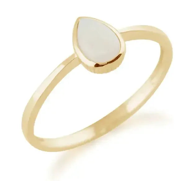Bague Aria en or 375 ou 585 – Bijoux au lait maternel artisanal Mon Bijou Lacté
