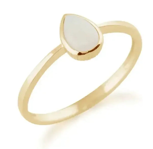 Bague Aria en or 375 ou 585 bijou lait maternel Mon Bijou Lacté