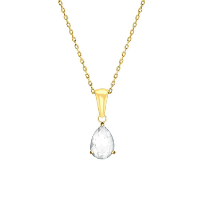 Collier Abbie en or et lait Maternel bijou lait maternel Mon Bijou Lacté