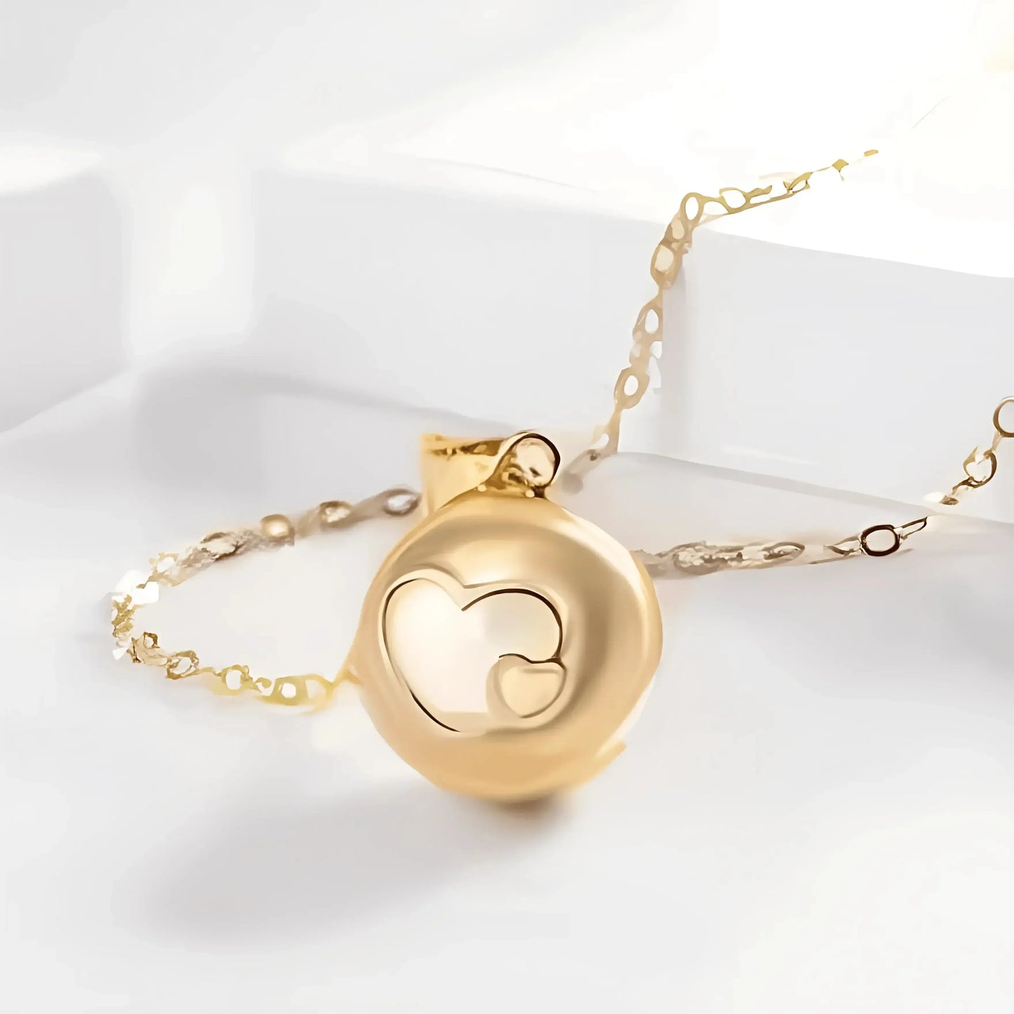 Bola de grossesse Coeur personnalisable – Bijoux au lait maternel artisanal Mon Bijou Lacté
