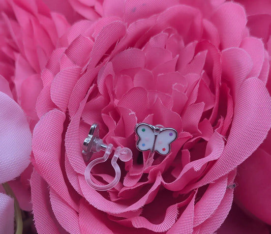 bijoux fantaisie enfant, clips invisibles, premières boucles d'oreilles, cadeau petite fille, Boucles d'oreilles papillon à clip plastique pour enfant, Boucles d'oreilles clips enfant
, Boucles d'oreilles sans perçage, Bijoux enfant hypoallergéniques Clips plastique invisibles Premières boucles d'oreilles Bijoux animaux enfant Clip oreille plastique doux Lot boucles d'oreilles enfant Cadeau anniversaire petite fille Boucles d'oreilles papillon Accessoires oreilles non percées Bijoux sans nickel enfant Clips