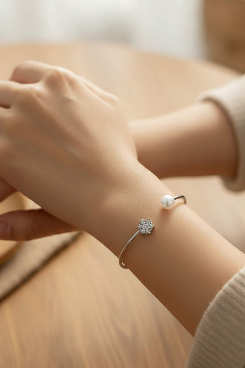 Bracelet lait maternel SAFIYA – Bijoux au lait maternel artisanal Mon Bijou Lacté
