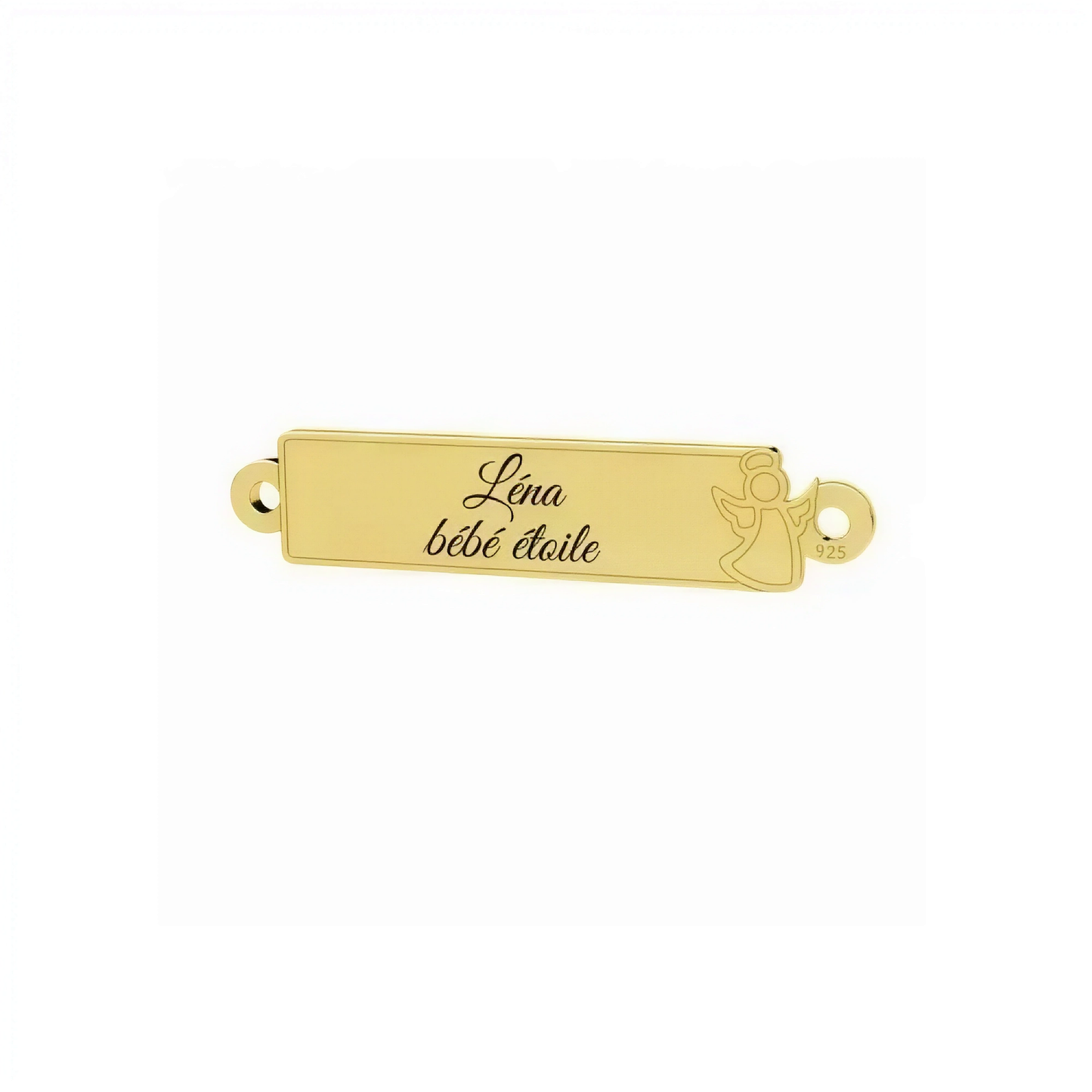 Bracelet personnalisé Identité Enfant – Bijoux au lait maternel artisanal Mon Bijou Lacté
