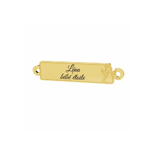 Bracelet Identité Enfant – Gravure personnalisée