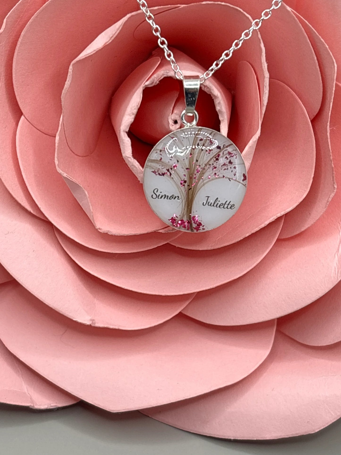 Collier Dîna – Bijoux au lait maternel artisanal Mon Bijou Lacté
