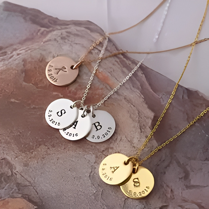 Collier personnalisé rond