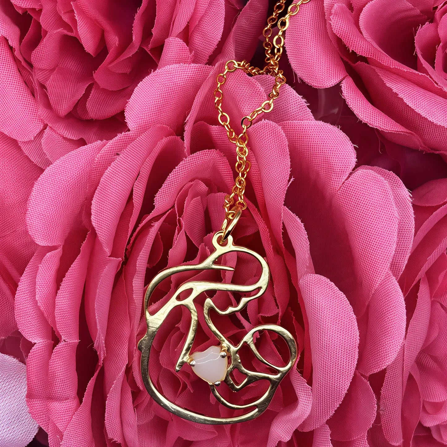 Collier Lactea – Bijoux au lait maternel artisanal Mon Bijou Lacté
