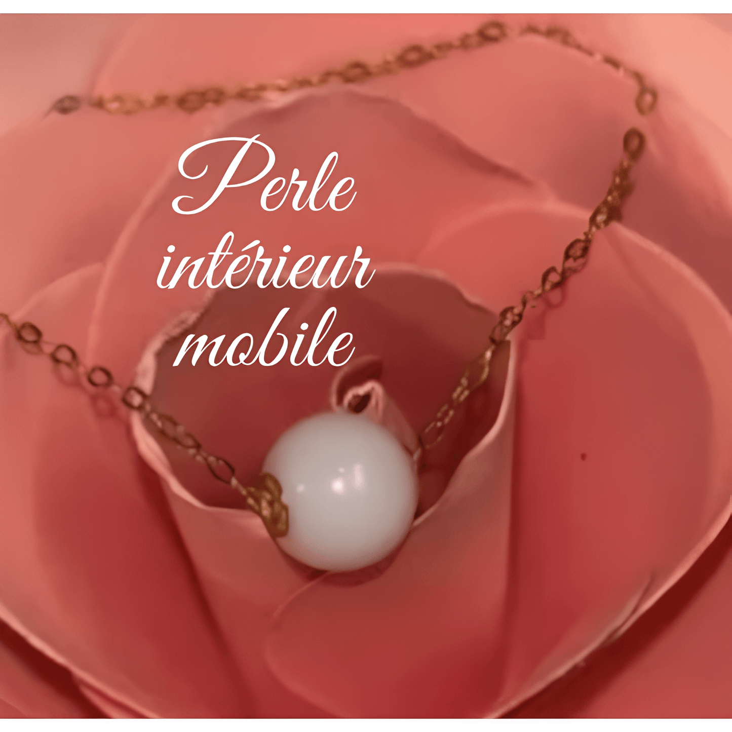 Collier perle de lait