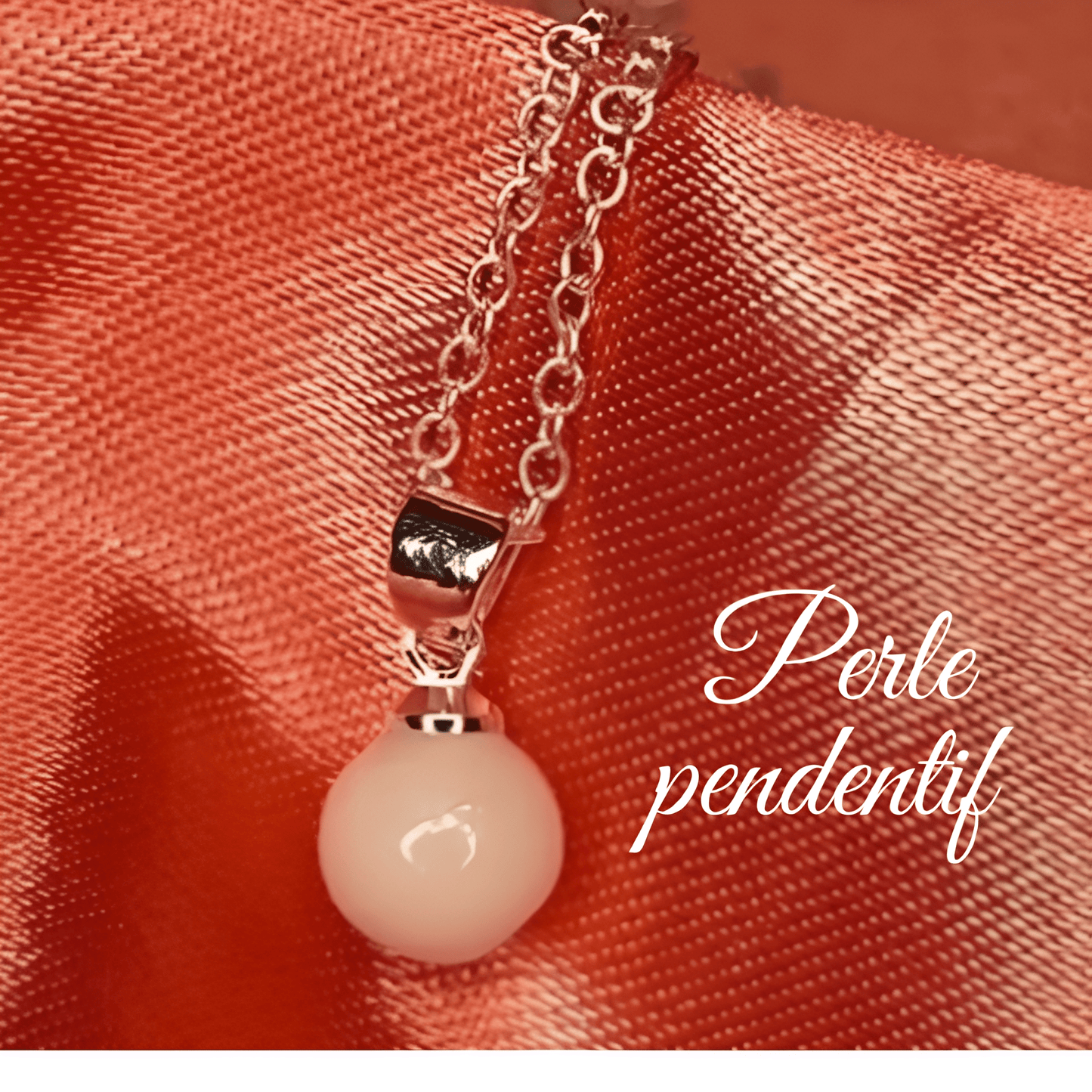 Collier perle de lait