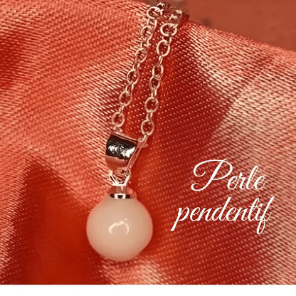 Collier perle de lait bijou lait maternel Mon Bijou Lacté
