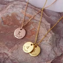 Collier personnalisé rond