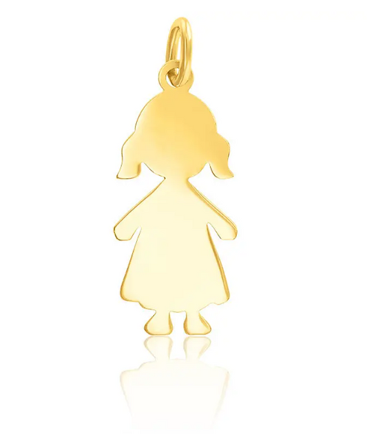 Collier mon enfant en or avec gravure