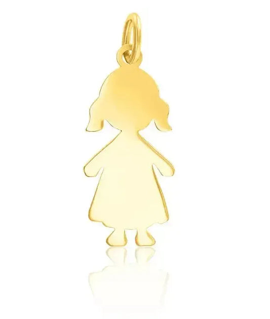 Collier mon enfant en or avec gravure bijou lait maternel Mon Bijou Lacté