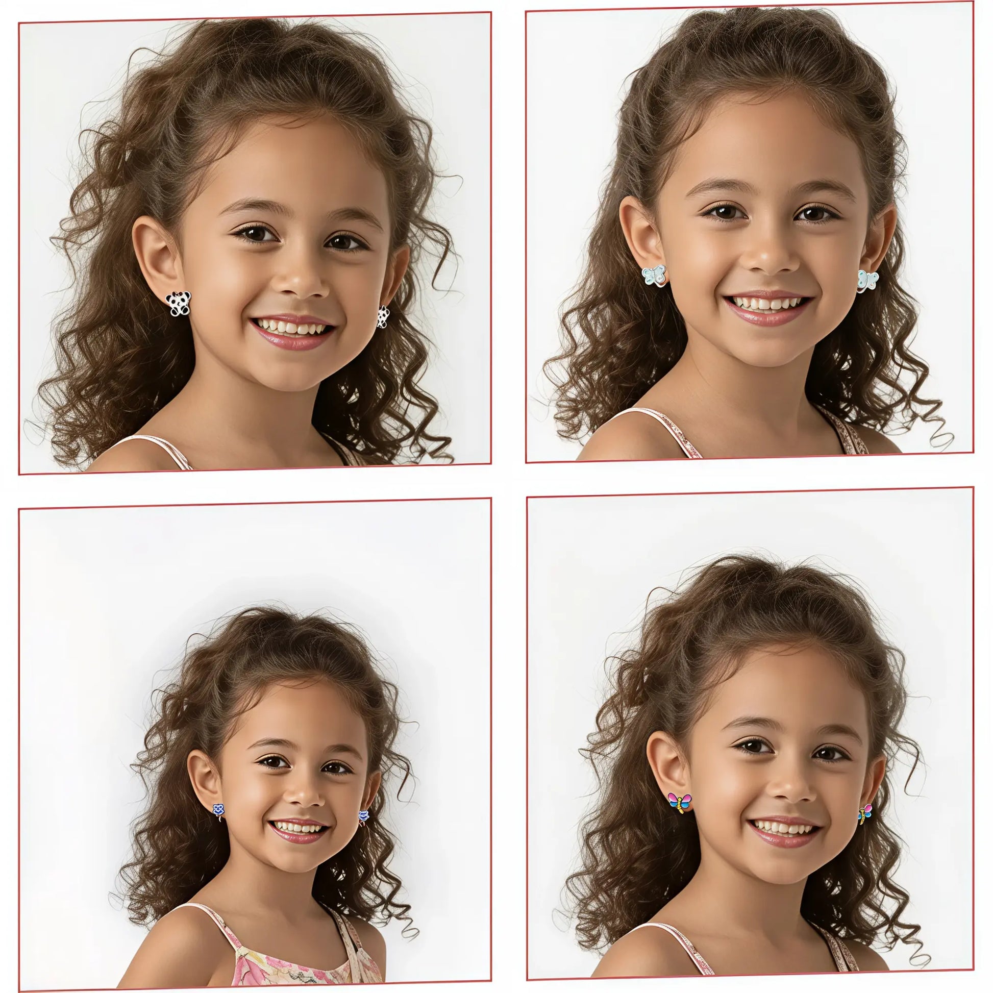 Boucles d'oreilles clips enfant Boucles d'oreilles sans perçage fille Boucles d'oreilles non percées enfant Bijoux enfant sans perçage Faux piercings oreilles enfant Clips oreilles plastique invisible 
Boucles d'oreilles clips anti-douleur Bijoux enfant hypoallergéniques sans perçage Clips oreilles bébé sans perçage Boucles d'oreilles clips licorne Boucles d'oreilles clips animaux Où trouver des boucles d'oreilles pour petite fille qui n'a pas les oreilles percées ? Quelles boucles d'oreilles choisir pour u