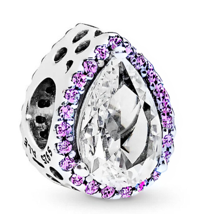 La Goutte Précieuse en Argent 925 Plaqué Rose