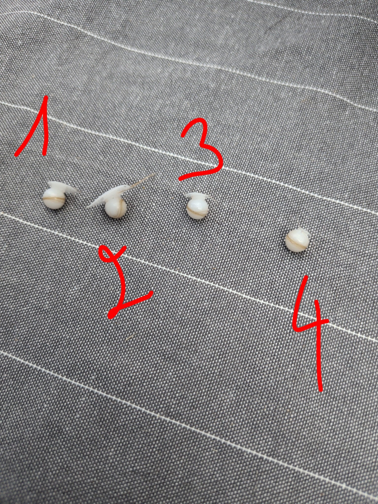 Perles de lait maternel numérotées – traçabilité individuelle de chaque commande Mon Bijou Lacté