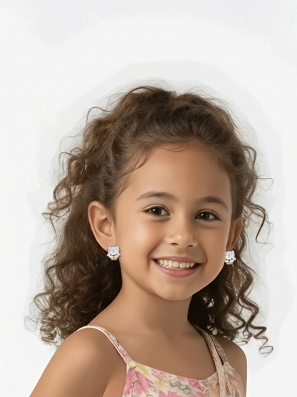 Boucles d'Oreilles Hibou – Spécial "Petites Oreilles Non Percées"