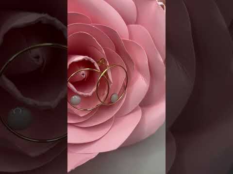 Boucles d’oreilles Flavia bijou lait maternel Mon Bijou Lacté