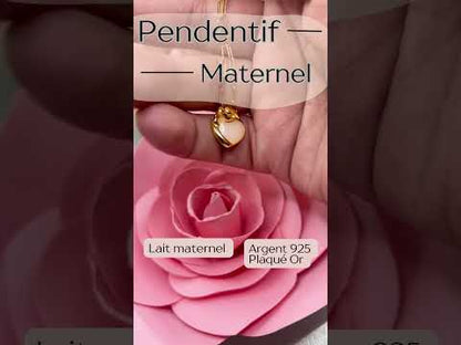 Pendentif Amour maternel au lait maternel