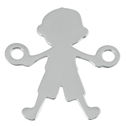 Bracelet Silhouette Fille ou Garçon – Argent 925