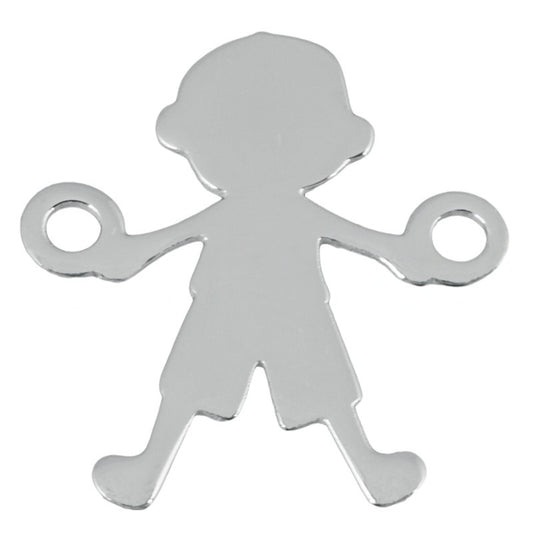 Bracelet Silhouette Fille ou Garçon – Argent 925